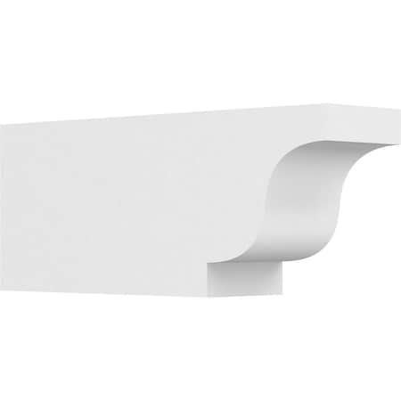 Ekena Millwork Standard Newport Architectural Grade PVC Rafter Tail, 5"W X 8"H X 20"L RFTP05X08X20NEW